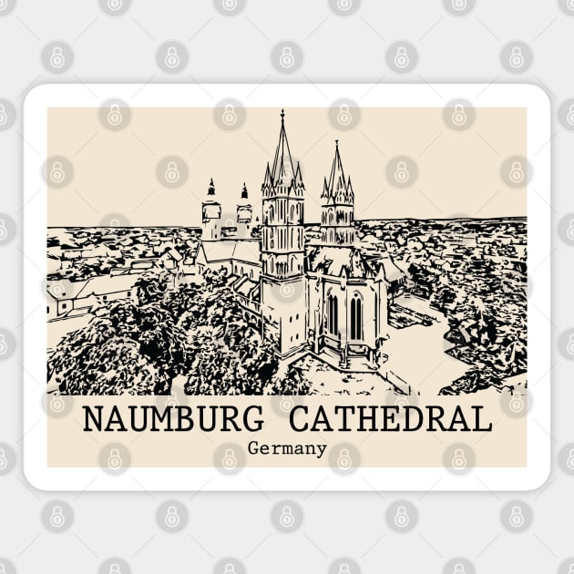 Naumburg Cathedral - Germany Magnet by Lakeric